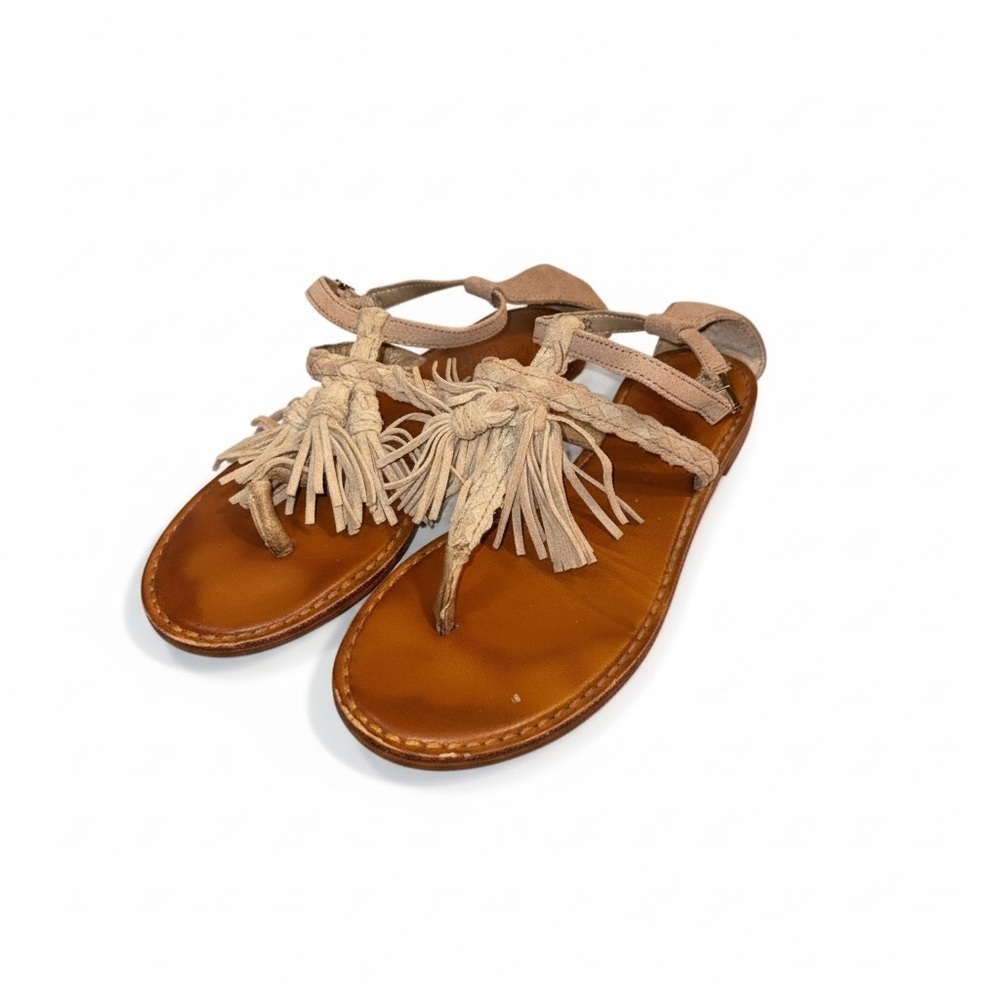 American Eagle Fringe Gladiator Sandals